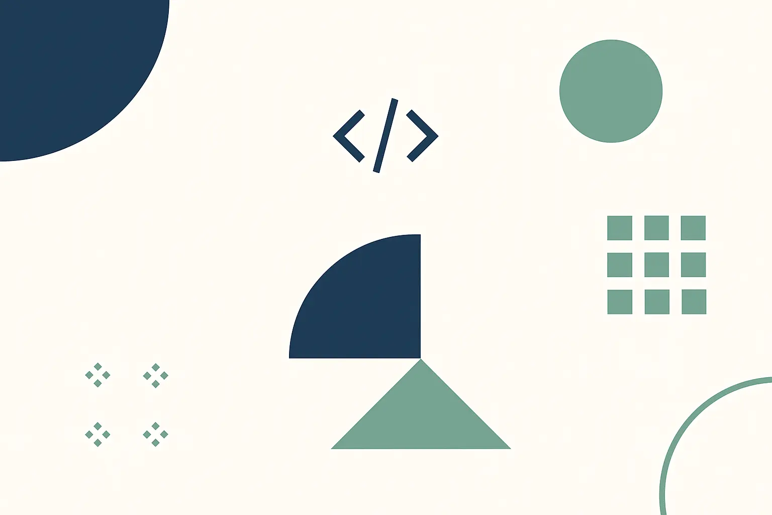 Abstract representation of code and philosophy